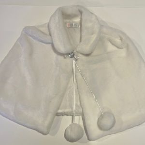 White soft children’s shall by Tip Top Kids